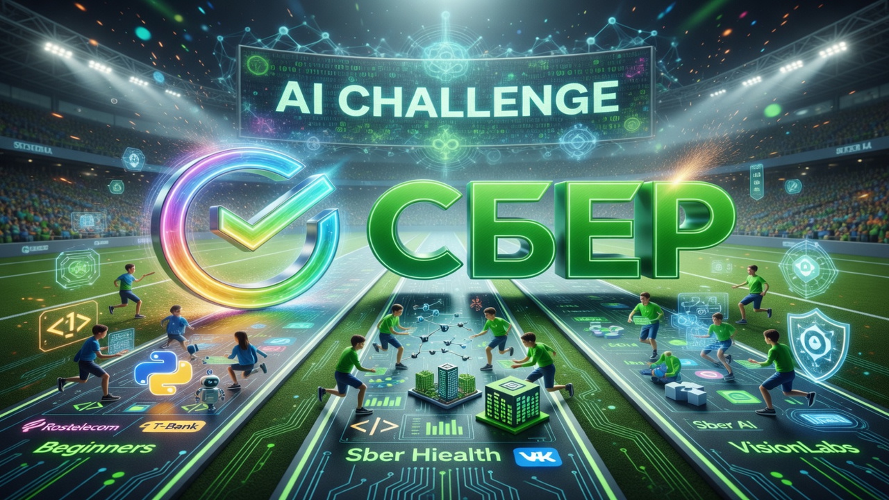 Сбер и Альянс ИИ открыли AI Challenge. Задачи - настоящие