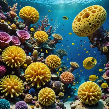 Губки: удивительный мир пор и питания